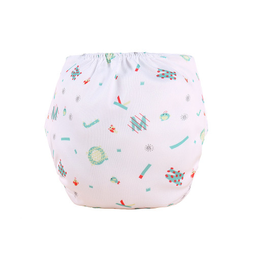 Re-usable Diaper For Baby | Waterproof Baby Diaper | Letter Printed -0-1.5 Year
