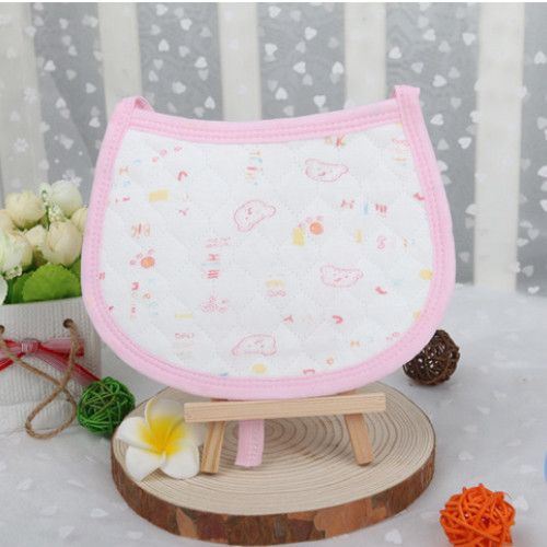2 Pcs LUL Bibs 100% Cotton Fabric Newborn Baby | Made In China | Pink Color