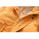 Winter Warm Down Jacket With Hood - Cotton & Thick Filling - Yellow Fleece - Color 2-4 Year