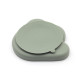 Morandi's Strap Suction Plates With Spoon Set | High Grade Suction | Avocado Green Color | More Thikness