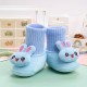 Non-slip Soft Sole Adorable Infant Baby Girls Cartoon Sock Shoes for 3-15 Months | Camel Rabbit
