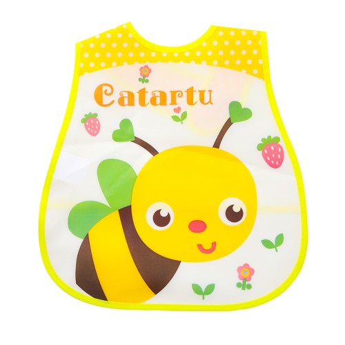 Bib for Children -Yellow Bee Catartu