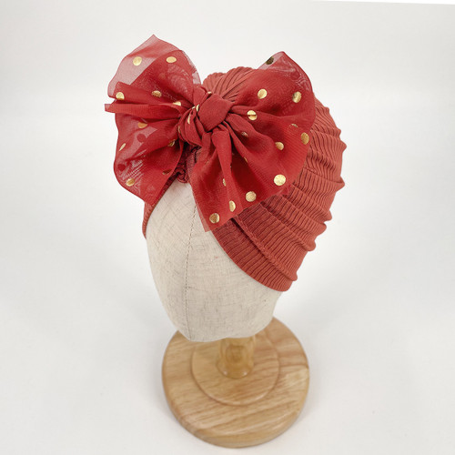 Red-Adorable Bowknot Headband: The Perfect Hair Accessory for Your Baby Girl!