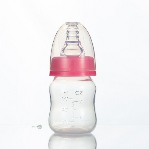 60ML Baby Care Nursing Feeding Bottle Kids Baby Feeder Cup-Pink Color