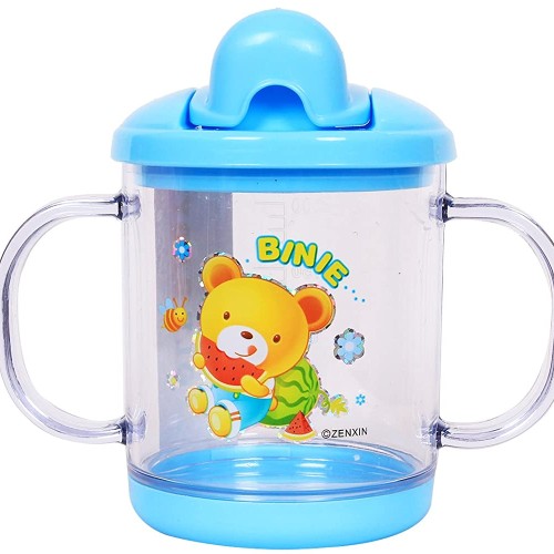 240 ML Water Pot Baby Mam Pot Binie Cartoon-Skyblue Color