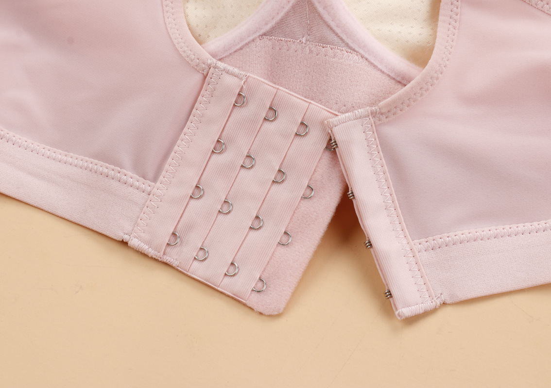 Lace Straps Adjustable Bra Magnetic Underwear for Women Lotus Pond
